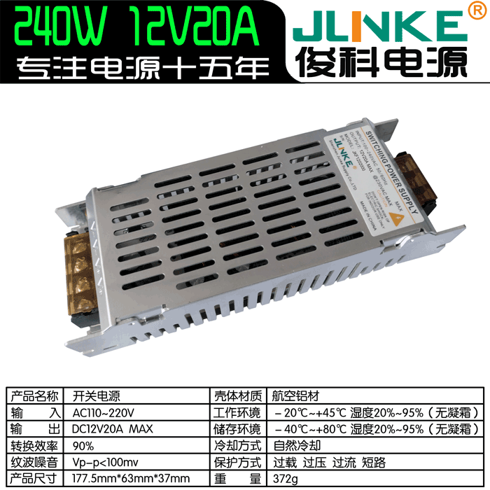 12V20A